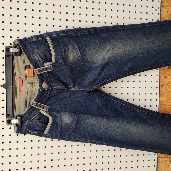 BLUJEANIOUS jeans size 27 straight leg low rise EUC - Picture 1 of 6